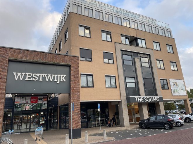 Gebouw The Square aan het Westwijkplein in Amstelveen